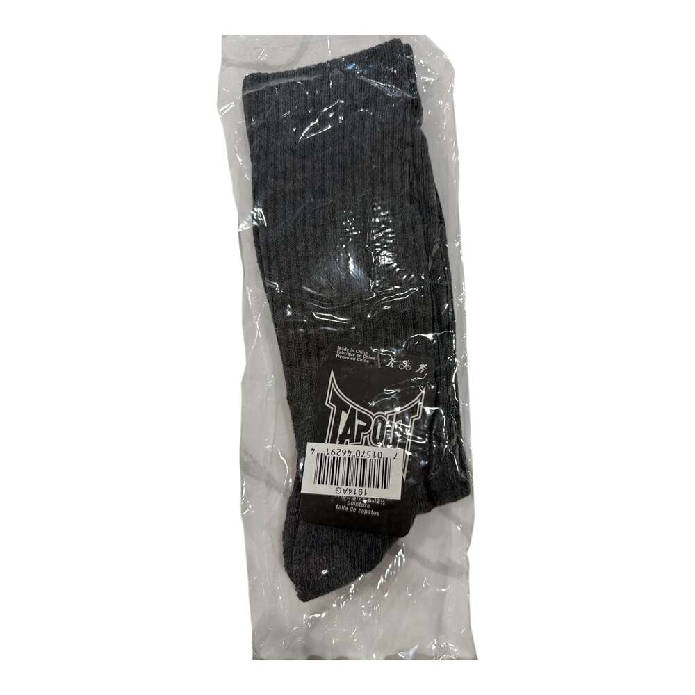 Tapout Gray Crew Socks Size 10-13